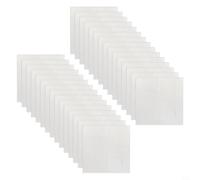 Lot de 30 dalles décoratives en mousse pour créer un environnement paisible Blanc 1