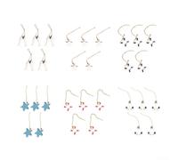 Lot de 30 décorations murales de plage pour mini coquillages et étoiles de