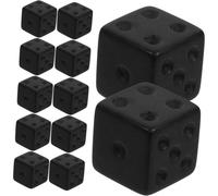 Lot de 30 dés de jeu de société en acrylique givré de 16 mm pour jeux de société Liars Dice