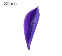 Lot de 30 dispositifs d'arrosage à motif de feuilles pour une libération lente de l'eau vers les racines, convient pour les plantes d'intérieur et d'extérieur (violet, 30 pièces)