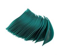 Lot de 30 dispositifs d'arrosage à motif de feuilles pour une libération lente de l'eau vers les racines, convient pour les plantes d'intérieur et d'extérieur (bleu, 30 pièces)
