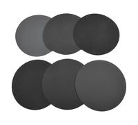 Lot de 30 disques abrasifs en carbure de silicium avec support de 12,7 cm avec grain de 320 à 1500 pour meubles automobiles et polissage des métaux