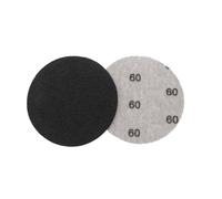 Lot de 30 disques abrasifs ronds de 75 mm - Utilisation humide et sèche - Multi-usage - Pour outils de travail du bois, surfaces en plastique - Changement rapide - Papier abrasif