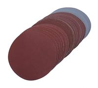 Lot de 30 disques abrasifs ronds en papier abrasif 75 mm à 80 mm Grain 800 1000 1200 1500 2000 3000