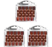 Lot de 30 douilles magnétiques puissantes, 8 x 45 mm, outil de haute dureté pour perceuse électrique, tournevis à percussion, porte-embout magnétique