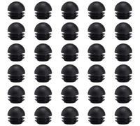 Lot de 30 embouts ronds en plastique pour pieds de chaise (32 mm)