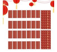 Lot de 30 enveloppes rouges du Nouvel An chinois 2026 | Fournitures de vacances Printemps | Nouvel An chinois Hong Bao - Pour les amateurs de culture d'entreprise, mariage, anniversaire, fête de