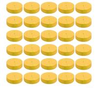 Lot de 30 éponges de clonage pour support de tige en pot net utilisées pour les cloneurs DIY et les systèmes de culture d'intérieur (orange)