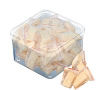 Lot de 30 éponges de maquillage jetables emballées individuellement, sans latex, pour crème liquide, fond de teint, fard à paupières, maquillage