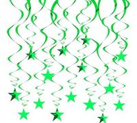Lot de 30 étoiles élégantes à suspendre parfaites pour les fêtes de fin d'année et les décorations robustes à suspendre en forme d'étoile