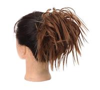 Lot de 30 extensions de cheveux en forme de chignon synthétique avec bande élastique - Pour décorer les cheveux - Pour femme