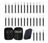 Lot de 30 extracteurs de goupilles noires pour charges