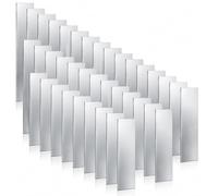 Lot de 30 feuilles d'anode en zinc pur à 99,995 %, bandes d'électrode en zinc pour placage galvanoplastie, plaque métallique en zinc pour expériences scientifiques, 1 mm x 20 mm x 100 mm