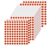 Lot de 30 feuilles d'autocollants numérotés en vinyle de 1 à 100 chiffres consécutifs, 1 cm, petits autocollants ronds amovibles pour stockage, boîtes d'organisation d'inventaire, boîte à outils