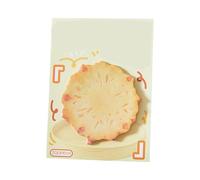 Lot de 30 feuilles de notes adhésives simples faciles à écrire - Série fruits artistiques