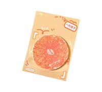 Lot de 30 feuilles de notes adhésives simples faciles à écrire - Série fruits artistiques