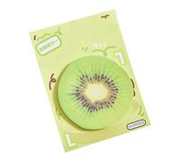 Lot de 30 feuilles de notes adhésives simples faciles à écrire - Série fruits artistiques