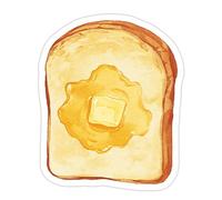 Lot de 30 feuilles de papier adhésif sur le thème du café et du pain - Petit bloc-notes pour notes sur le thème du café