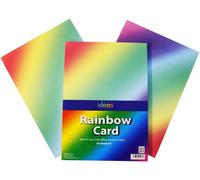 Lot De 30 Feuilles De Papier Cartonné Arc-En-Ciel Format A4 29,7 Cm X 21 Cm Papier De Papeterie Et Papier Cartonné 200 G/M² Pour Loisirs Créatifs, Idéal Pour Les Écoles, L'artisanat À La