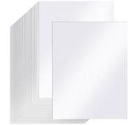 Lot de 30 feuilles de papier cartonné blanc chatoyant, 250 g/m², format A4, à imprimer, vierges et épais, pour imprimante, invitations, cartes de menu, cartes de vœux