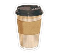 Lot de 30 feuilles de papier de note auto-adhésif sur le thème du pain de café - Bloc-notes non ligné - Bloc-notes pour prendre des notes - Bloc-notes pour journalisation