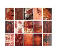 Lot de 30 feuilles de papier décoratif rétro pour scrapbooking - Texture antique - Décoration de fond pour journal, album photo, note antique