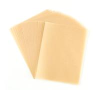 Lot de 30 feuilles de papier vélin translucide de 10,8 x 14 cm, 100 g/m², papier calque imprimable pour invitations, croquis et superpositions de cartes, enveloppes de réception de mariage, loisirs