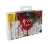 Lot De 30 Feutres Pinceaux Aquarelle Transparente Concentré - Ecoline Brush Pen
