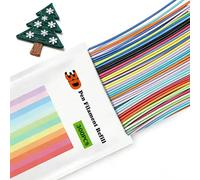 Lot de 30 filaments de 30 couleurs pour stylo 3D - 2,5 mm x 15 cm - Pour stylo d'impression 3D - Recharge PCL basse température pour 3Doodler Start + Pen (300 pièces/30 couleurs)