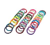 Lot de 30 filaments de couleurs multiples pour recharges de stylo d'impression 1,75 mm Texture lisse pour enfants