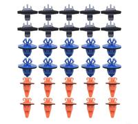 Lot de 30 fixations de rechange pour panneaux de garniture de porte sur Toyota 2003-2011 pour Cruiser 2006-2011 avec ensemble de scellant