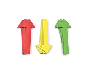 Lot de 30 flèches magnétiques pour experts - 6 cm - Pour avis de voiture, présentations, travaux de projet, avis
