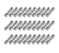 Lot de 30 fusibles en céramique 6 x 25 mm de rechange pour tube de soufflage rapide 5 A Courant domestique Facile à utiliser Prise de support ménager Cartouche Fusibles