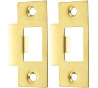 Lot de 30 gâches de porte en acier inoxydable pour boucle de verrouillage de la languette