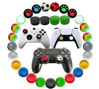Lot de 30 grips en silicone pour manette de PS5 PS4, manette de Playstation 5, manette de Playstation 4, Xbox 360, Xbox One