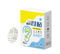 Lot de 30 housses de protection d'oreille en polyuréthane souple pour nouveau-nés, tout-petits, bain, natation, plongée avec tuba, sécurité, sport, infantile, résistant à l'eau