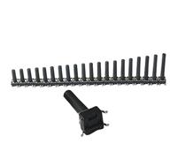 Lot de 30 interrupteurs tactiles à bouton-poussoir momentané DIP SMT 4 broches, 6 x 6 x 13,5/14/14,5/15/16/17/18/19/20/21/26 mm(6X6X25MM)