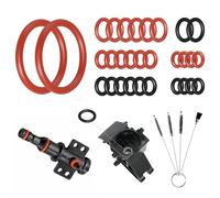 Lot De 30 Joint Torique de Compatible Avec Les Machines à Café Philips Saeco Spidem Gaggia, Avec Kit de Brosse de Nettoyage, Joint Torique Pour Soupape de Support, Groupe D'Infusion, Valve à Vapeur
