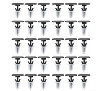 Lot de 30 joints de porte en caoutchouc compatibles avec Transporter série T et certains véhicules Seat comme Sharan 1H0837719 pour une prévention efficace des fuites d'air et d'eau