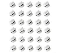 Lot de 30 joints filetés pour réseaux d'approvisionnement en eau, irrigation agricole et construction de tuyaux de service (1,9 cm)