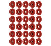 Lot de 30 joints toriques en nylon pour machine à café Krups - Qualité alimentaire - 1,25 cm - Taille : 30 pièces