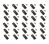 Lot de 30 lames de 4,3 cm en acier inoxydable compatibles avec robot tondeuse Gardena R38Li R40Li R45Li R50Li R70Li R75Li R80Li R100Li R160Li R165 R180 Sileno Sileno City Sileno+ Sileno Smart