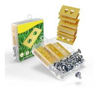 Lot de 30 lames de rechange pour Worx/LandXcape/Zoef Robot/Einhell - Lames de rechange universelles pour tous les Worx/LandXcape/Zoef Robot/Einhell - Avec vis