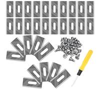 Lot de 30 lames de tondeuse à gazon, Husqvarna Automower McCulloch Flymo compatibles