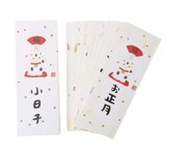 Lot de 30 marque-pages chinois créatifs en papier pour peinture et cartes rétro