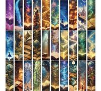 Lot de 30 marque-pages créatifs - Marqueurs de livres fantaisie - Fournitures de lecture - Marque-pages en papier esthétiques