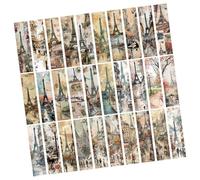 Lot de 30 marque-pages sur le thème artistique de dessin animé pour travaux manuels, scrapbooking et marque-pages artistiques