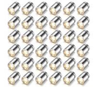 Lot de 30 mini lumières LED pour maison de poupée, petites lumières LED avec 50 colles, lumière pour maison de poupée, décoration de fête, bricolage, accessoires de maison de poupée, briques de