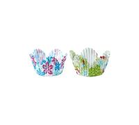 Lot de 30 moule à muffins papier en forme de tulipe ref 43958