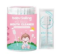 Lot de 30 nettoyants buccaux pour bébés, nettoyants buccaux pour bébés, lingettes nettoyantes pour la langue et les gencives
